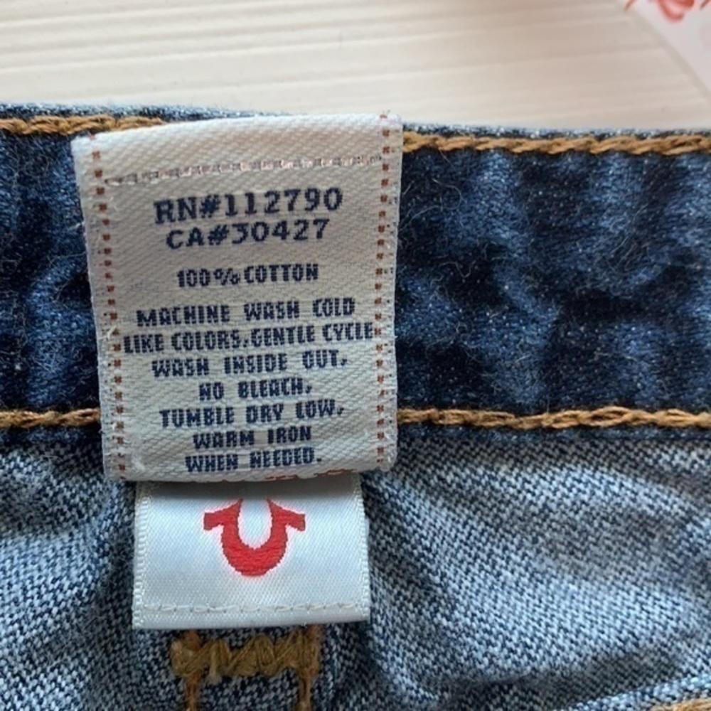 Ladies True Religion Jeans. Billy Big T denim - Picture 12 of 12
